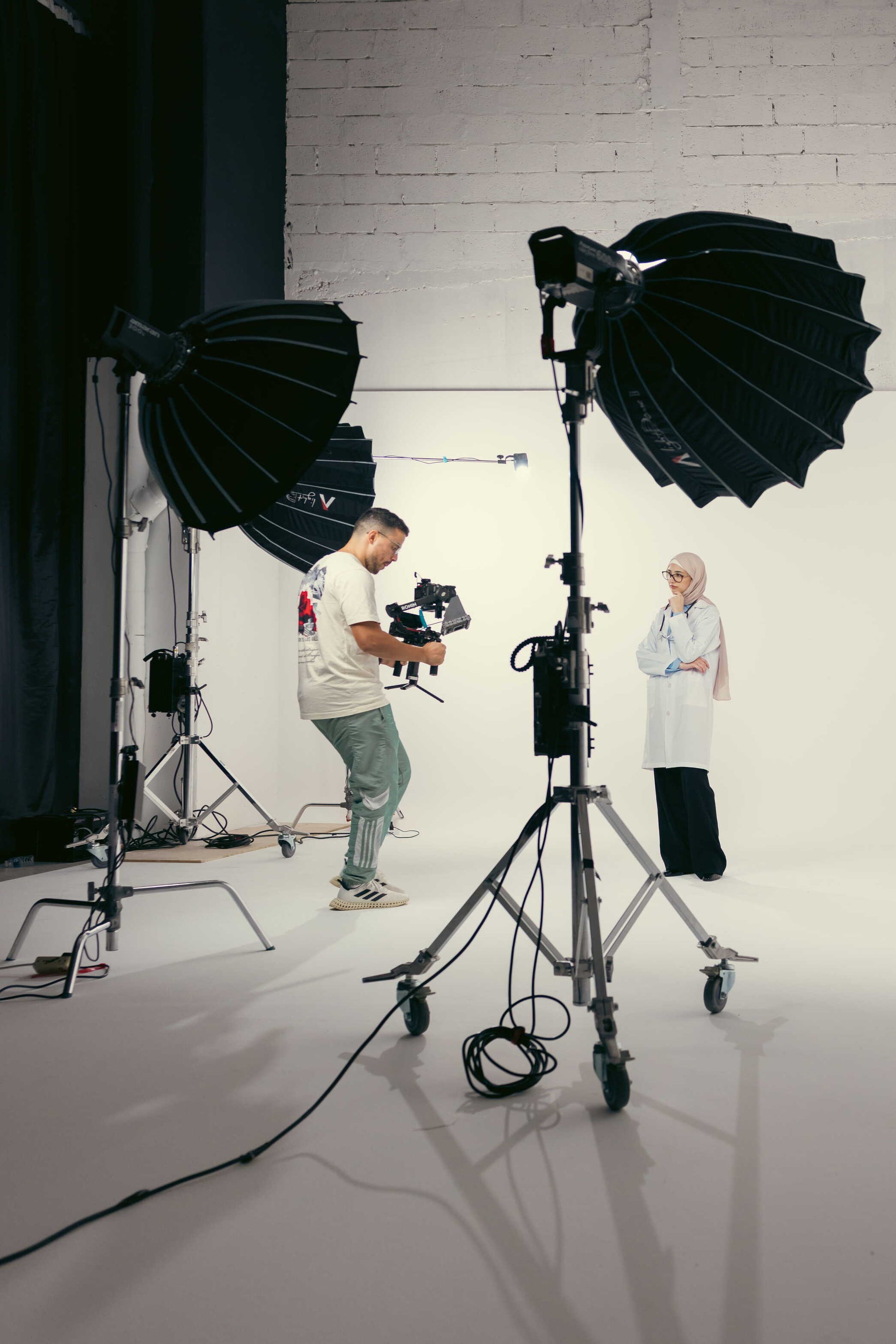 The Arena - Studio with Media Crew & Camera Kit