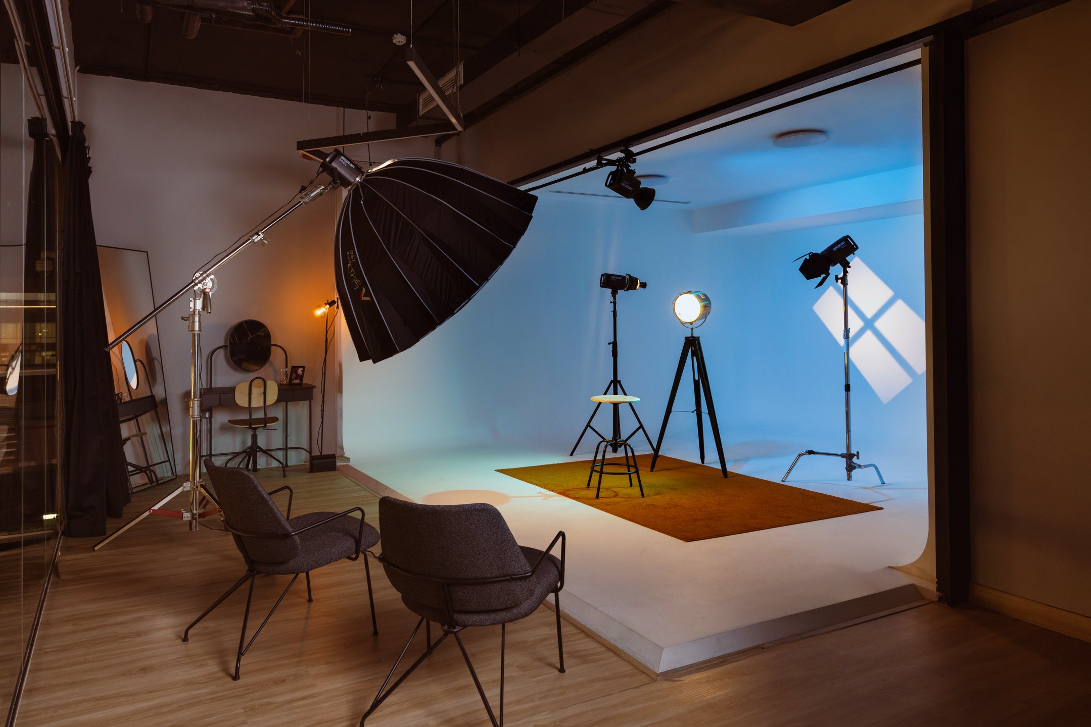 Studio A: Smart Multi-Color Cyclorama Studio