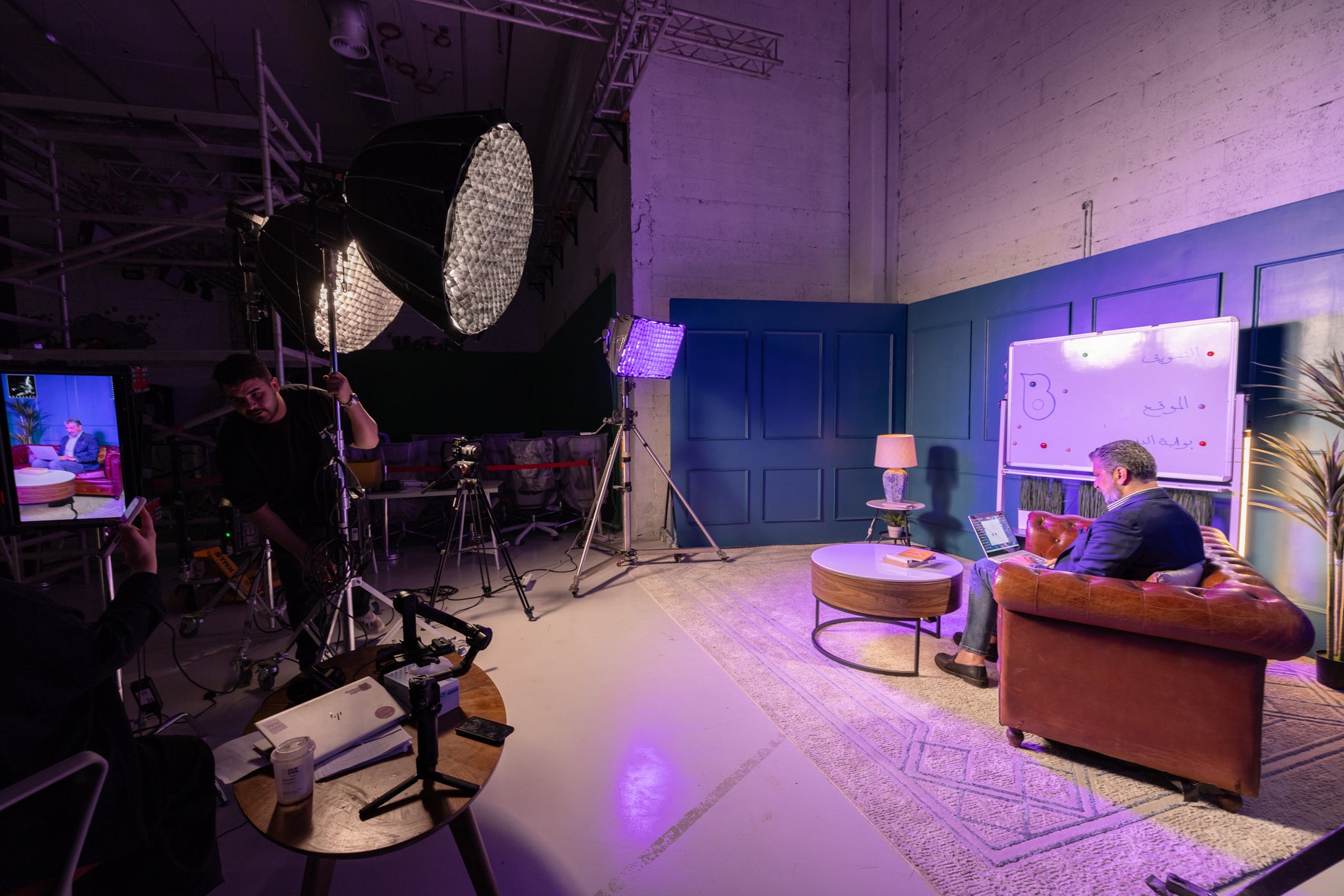 Studio F: The Arena (With Lighting Kits & Studio Support Crew)